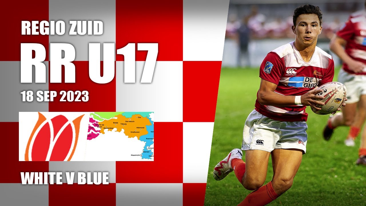 Regio Rugby Zuid U16 Red V Blue - 18 Sep 2023 | Rugby U17