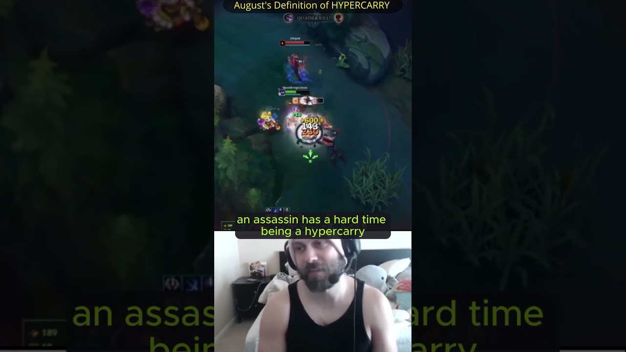 August's Definition of HYPERCARRY