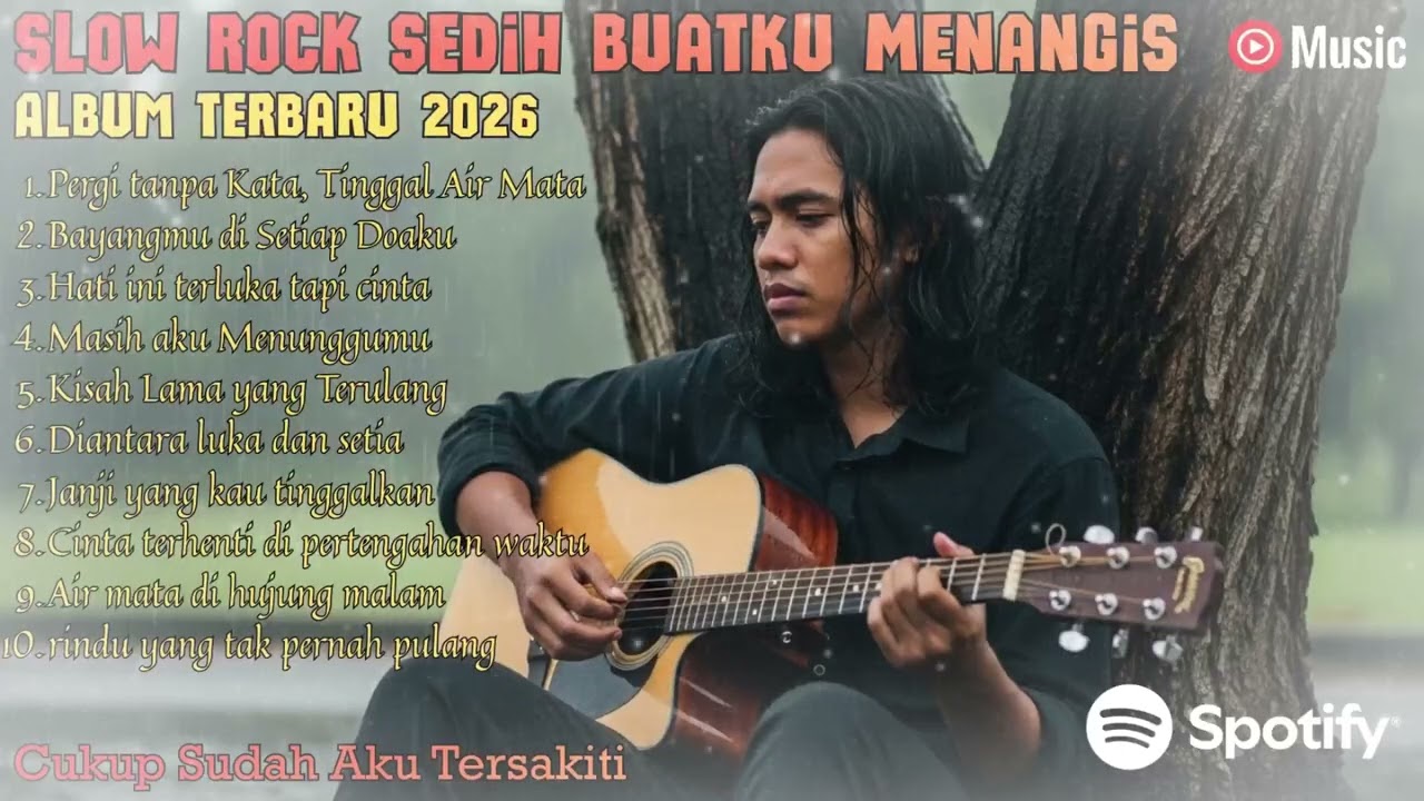 Lagu Slow Rock Melayu Terhits – Rindu Menelan Sepi