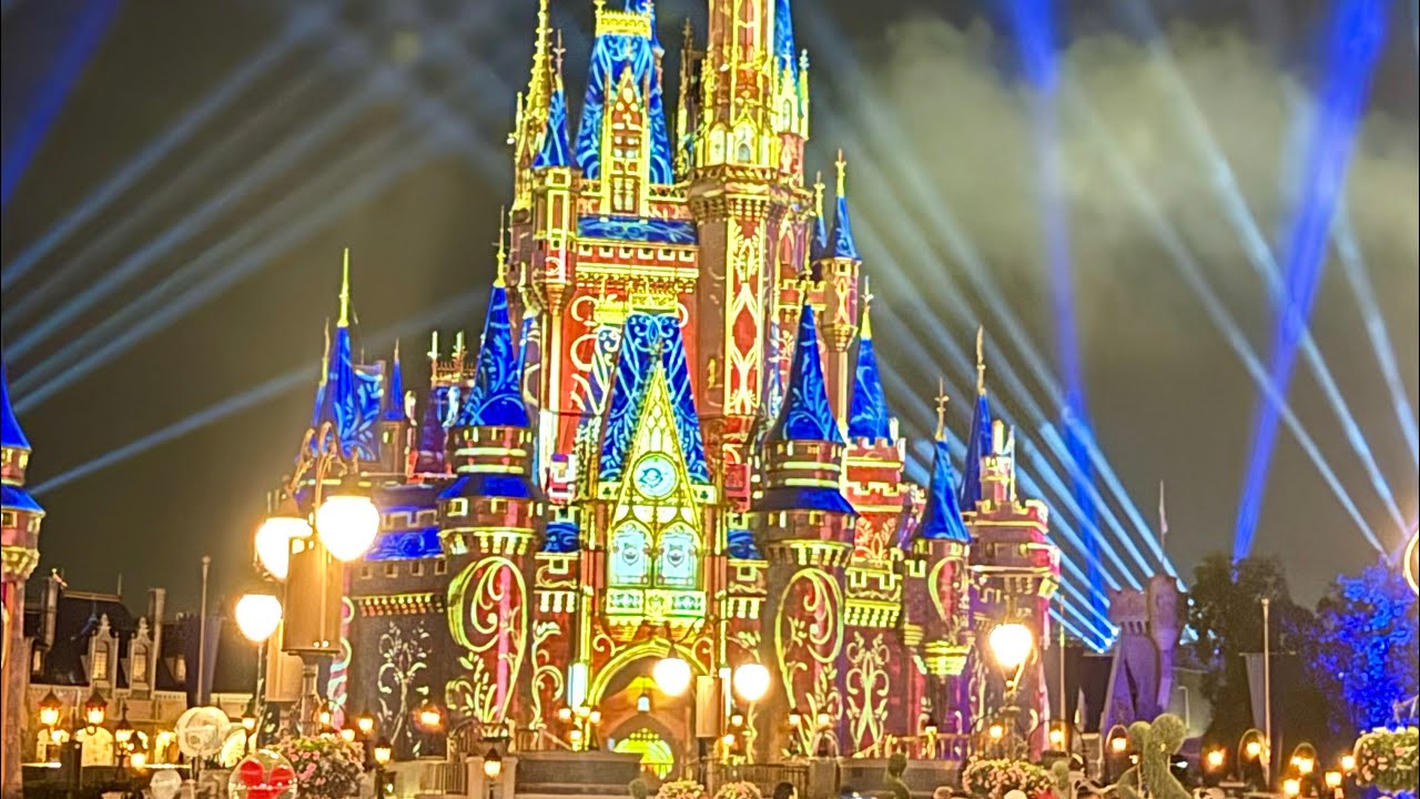 FULL SHOW of “Happily Ever After” fireworks and castle projections at Magic Kingdom, WDW. 6/22/2024