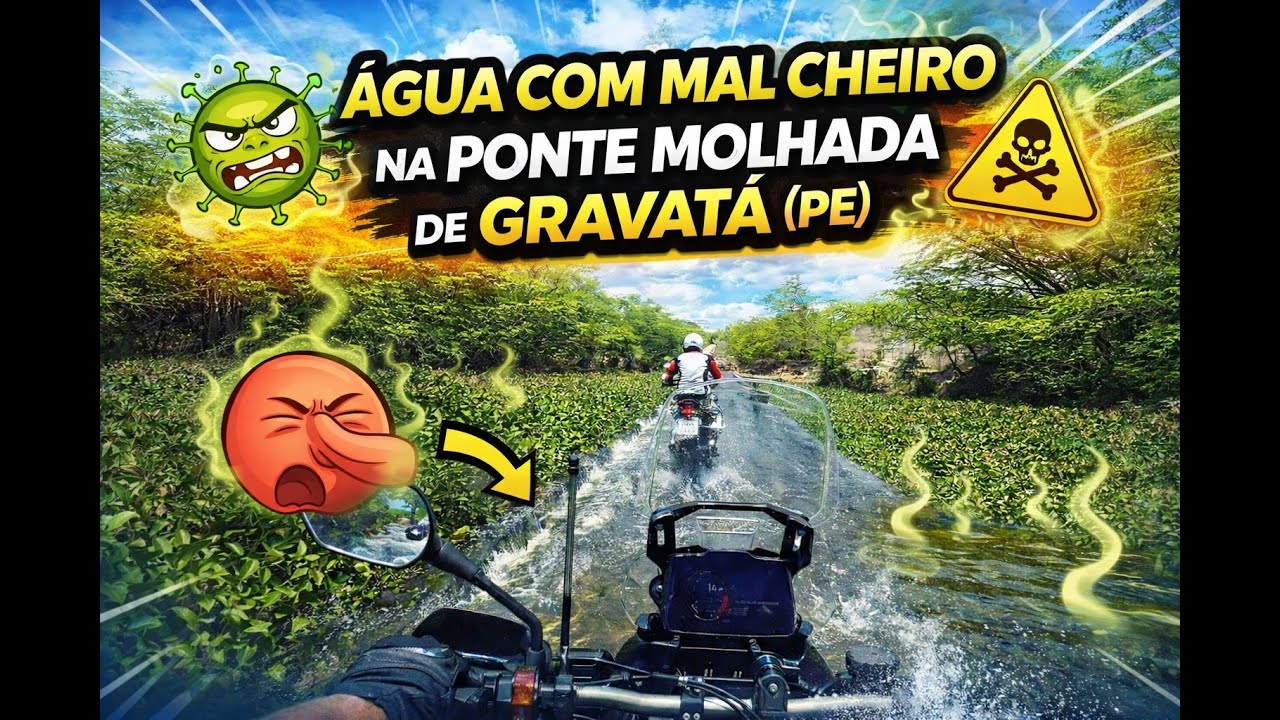 Atravessamos a Ponte Molhada de Gravatá (PE) #aventura