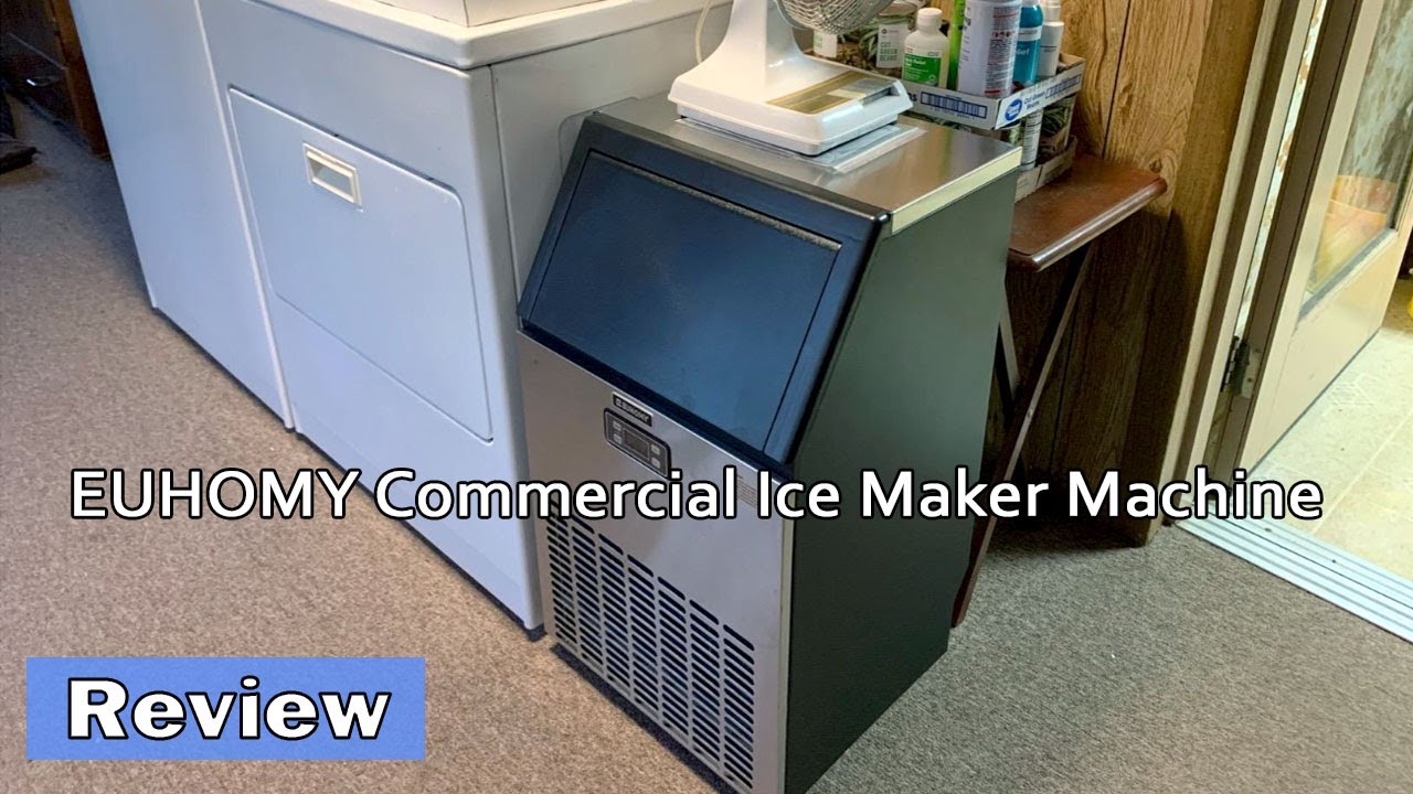 EUHOMY Commercial Ice Maker Machine - Review 2023