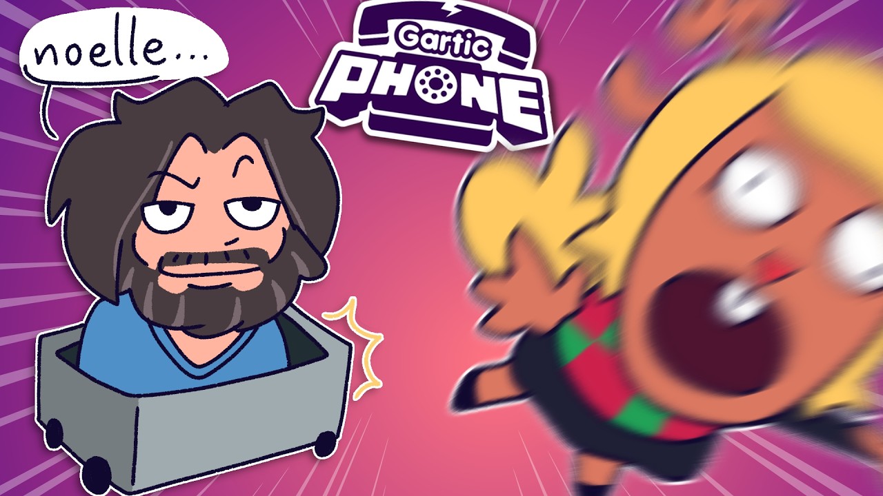 Gartic Phone with Deltarune Artists (and Shayy) is UNHINGED... || ☎️ [#4] ☎️