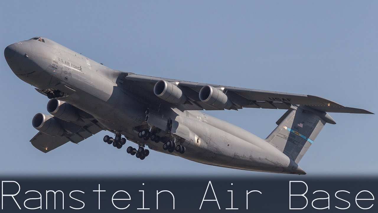 USAF | Ramstein Air Base | Plane Spotting | C-5 / C-17 / KC-10 / C-130J