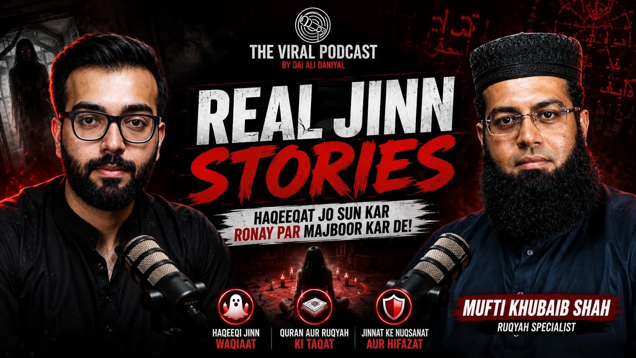 The Viral Podcast | Episode 12 | Jinn Stories & Ruqyah Cases (Strictly 18+) | ft. Mufti Khubaib