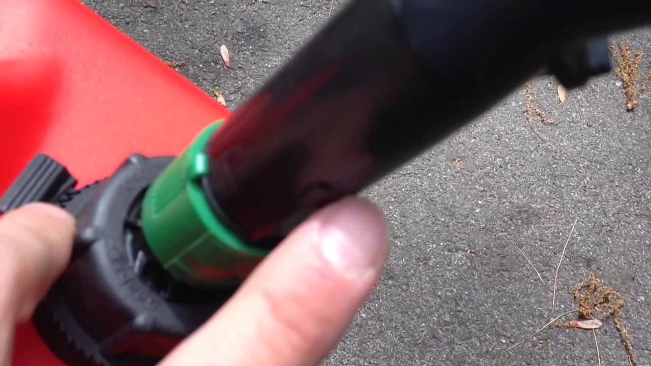 How To Properly Use Eco Friendly Gas Can With Green Twist Lock Spout