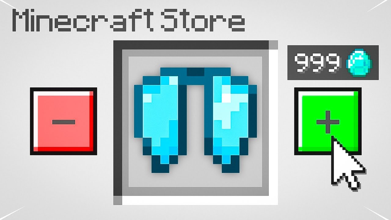Minecraft, But You Can Buy OP Diamond Items...