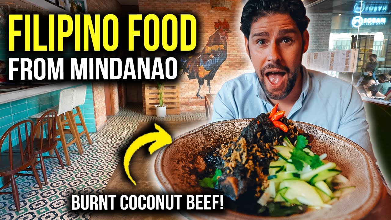 FOREIGNERS try CRAZY GOOD Southern FILIPINO FOOD Food! (our new FAVORITE dish?!)