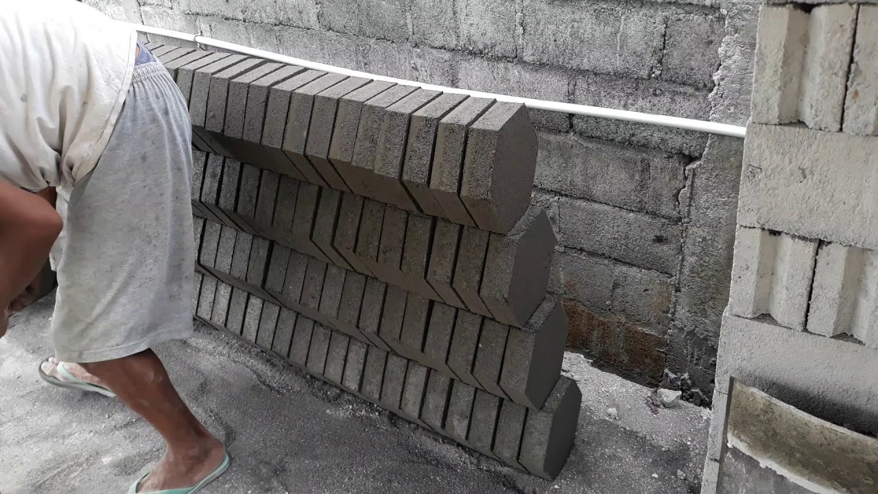 Cara bikin konblok/paving secara manual.