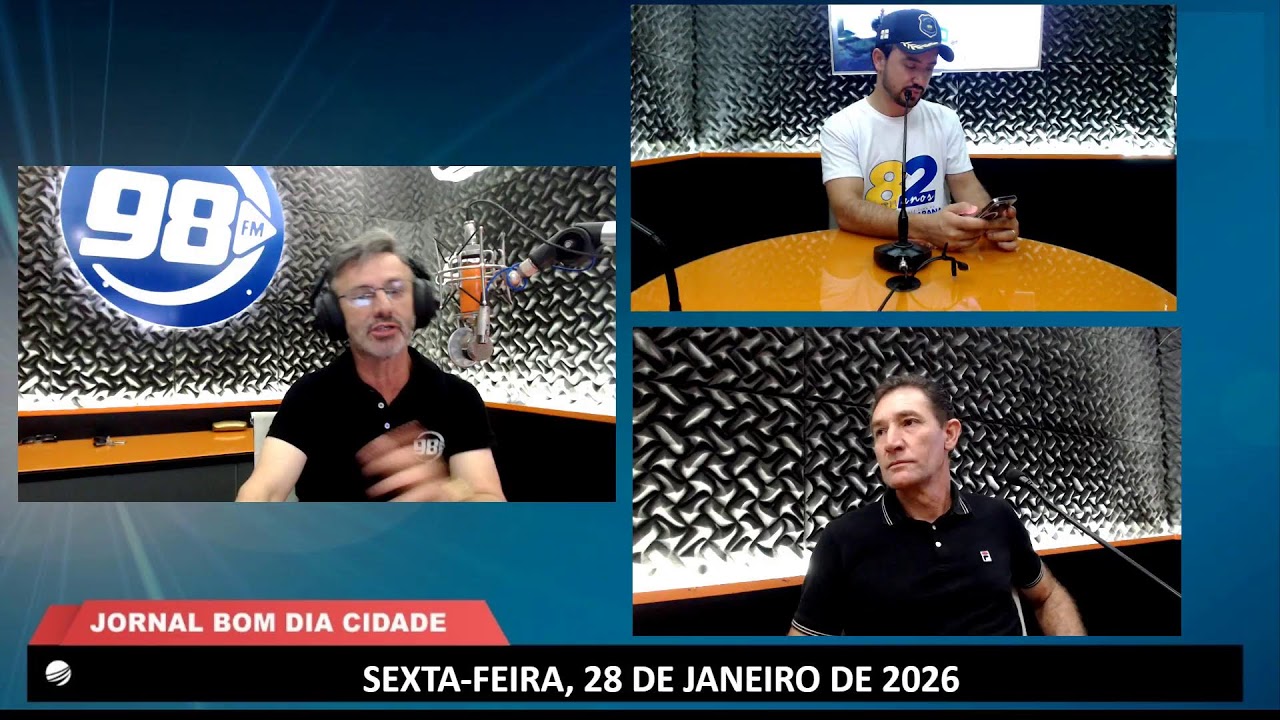 NO AR, JORNAL BOM DIA DIDADE, DIA 28 DE JANEIRO