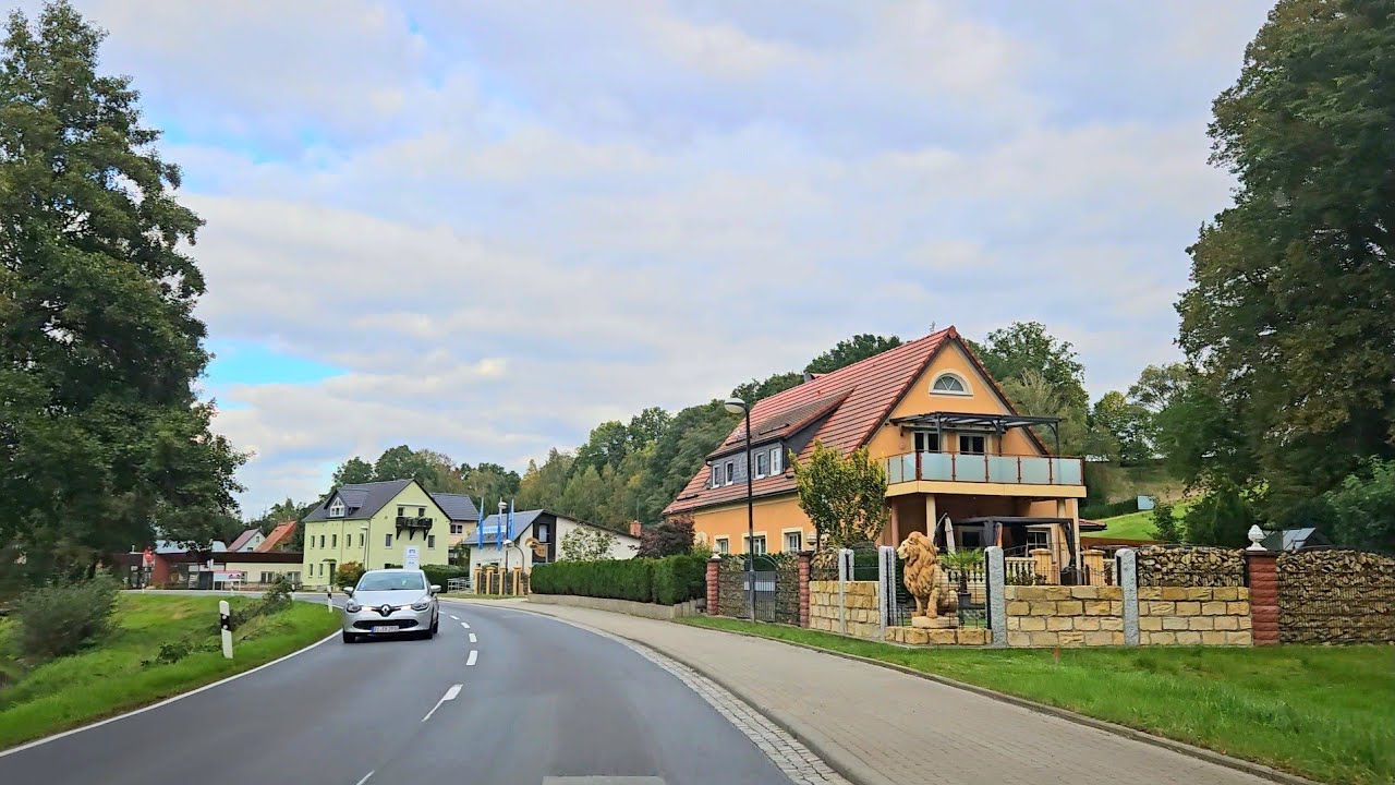 4K Driving in Germany 🇩🇪 | Löbau To Görlitz  | Most Beautiful Road Trip in Germany