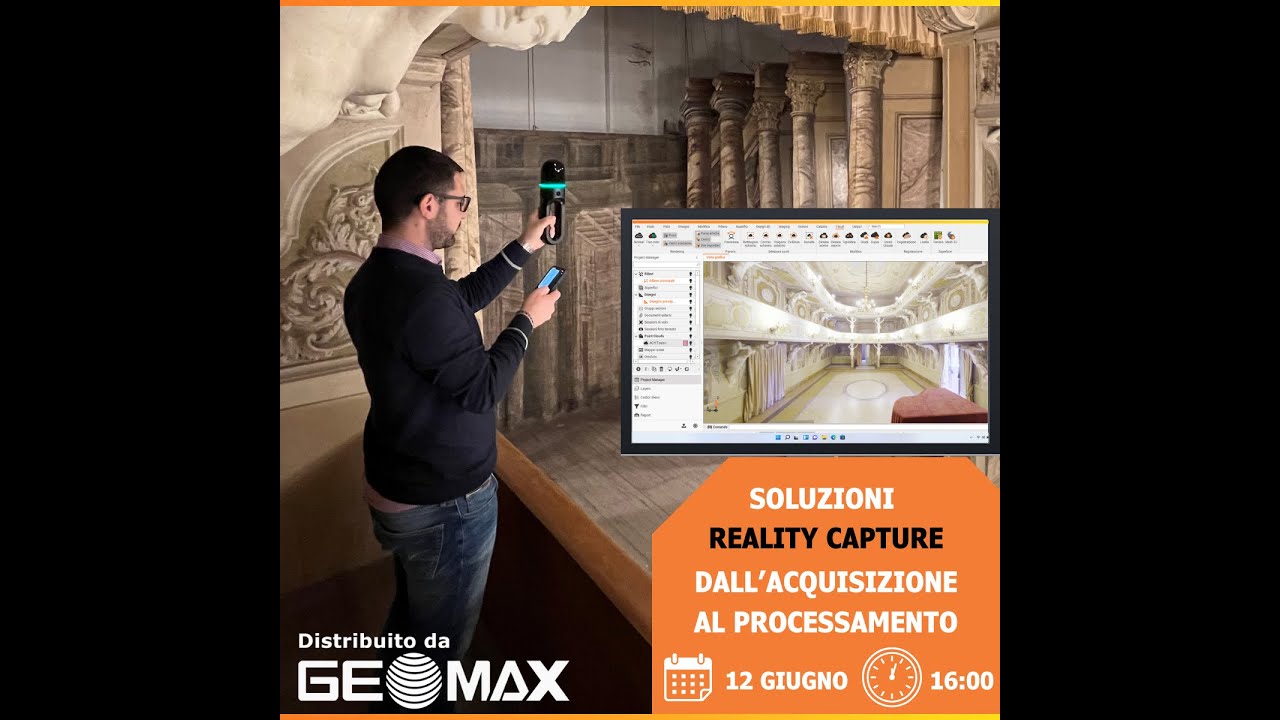 GEOWEBINAR  'Soluzioni Reality Capture dall'acquisizione al processamento'