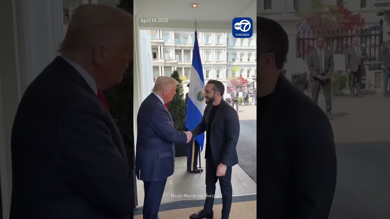 Trump Welcomes El Salvador President Bukele at White House
