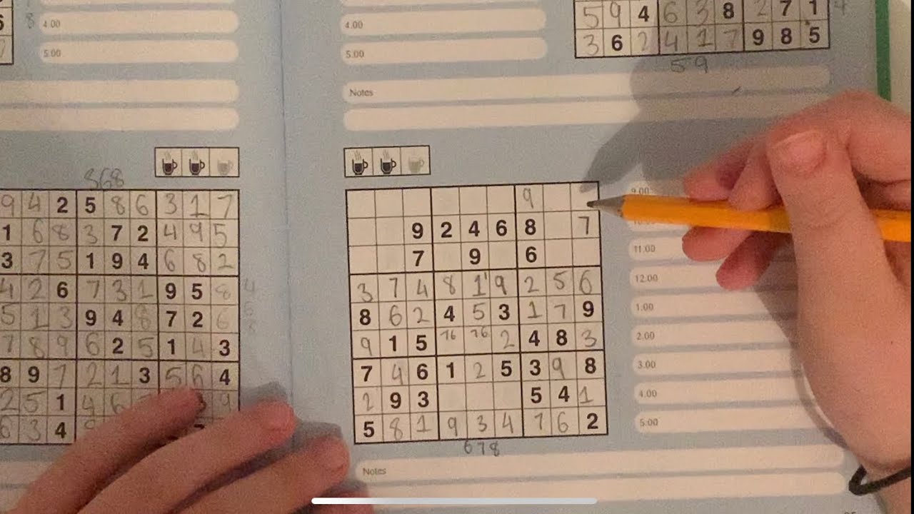 ASMR SUDOKU WITH GUM CHEWING SOUNDS