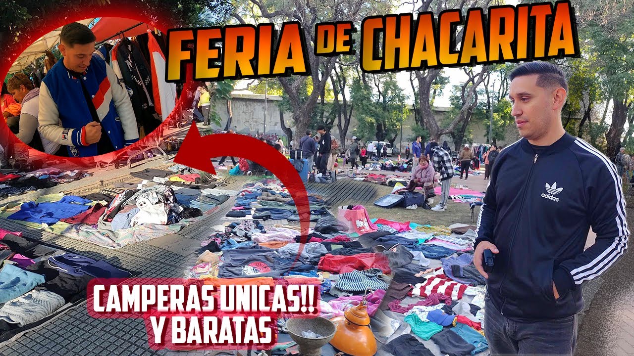 Feria de CHACARITA camperas IMPORTADAS y zapatillas ORIGINALES mas BARATAS