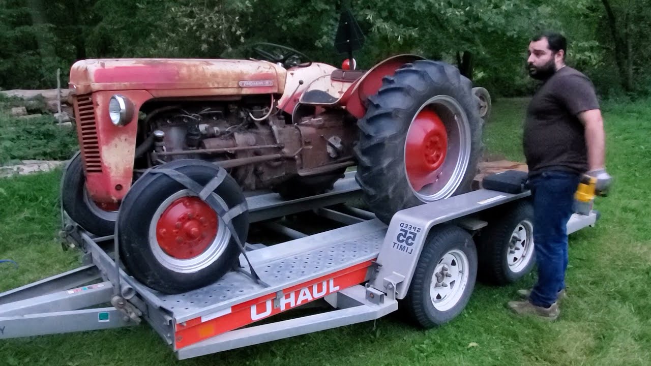Massey Ferguson TO35 tractor makes an incredible 1000 mile journey
