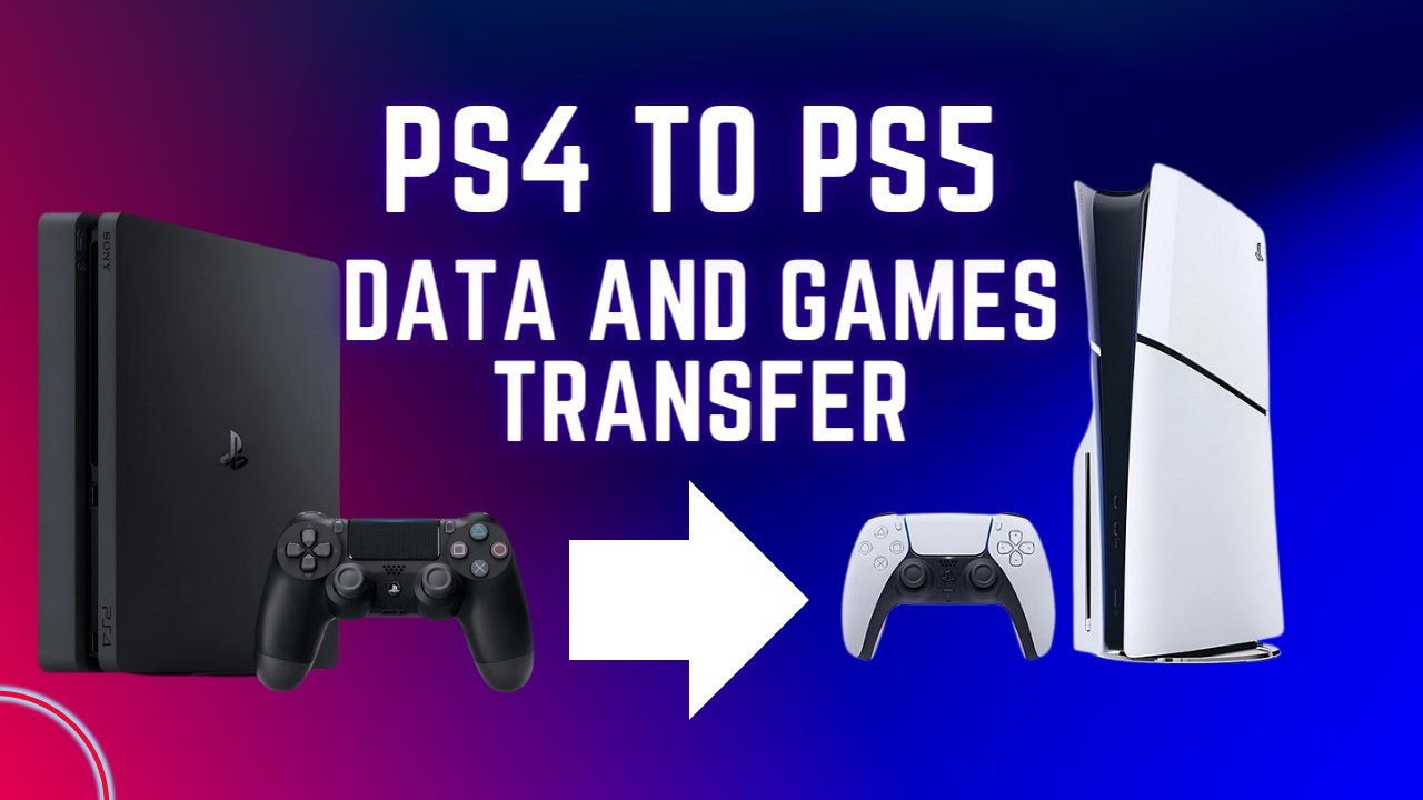 Как перенести данные и игры с PS4 на PS5