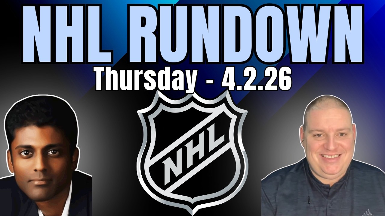 Thursday NHL Rundown Picks - 3/26/26 l Craig Trapp & Indian Cowboy NHL Picks & Hockey Predictions