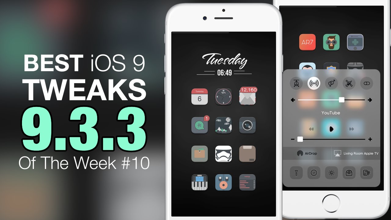 The BEST iOS 9 TWEAKS Of The Week #10 2016 iPhone - iPod Touch - Jailbreak