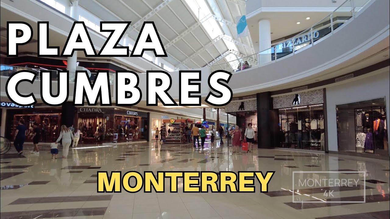 [ 4K ] Plaza Cumbres Monterrey Nuevo León México - Walking tour - Monterrey 4K #asmrwalk #malltour
