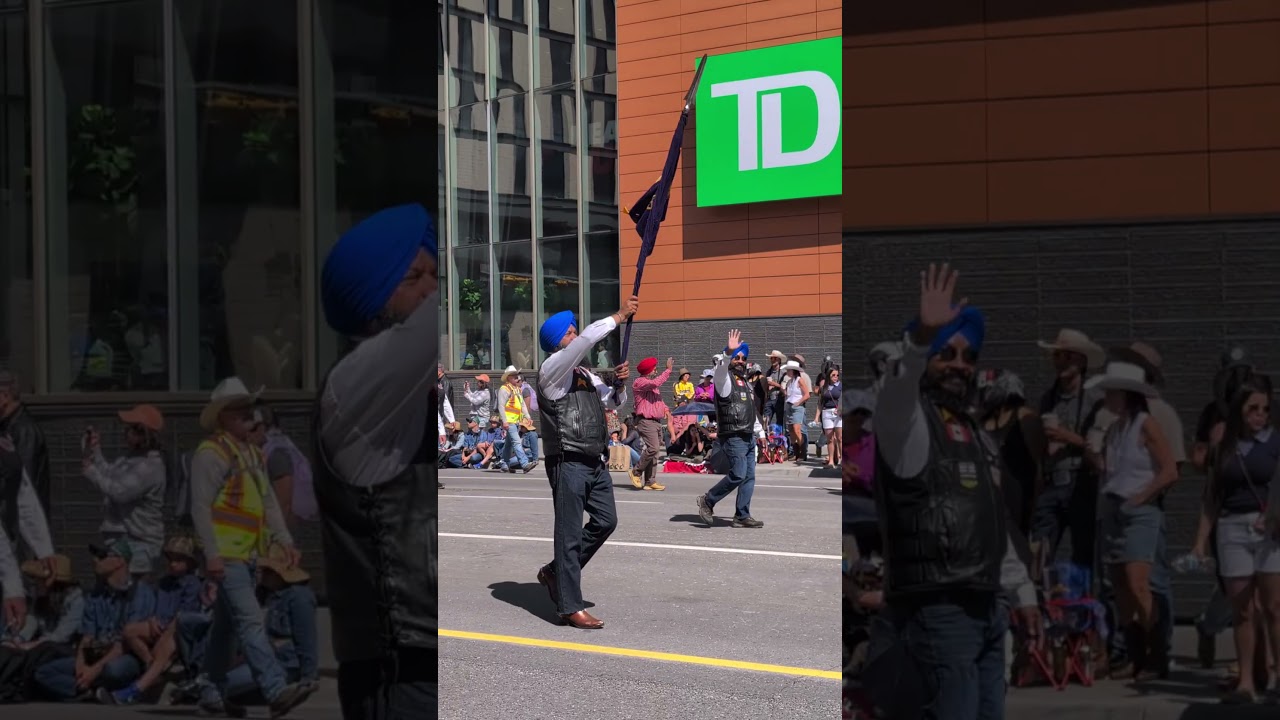 Representing Indian in Calgary Stampede Parade 2025