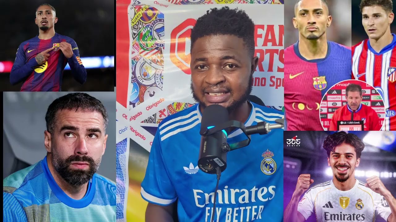 RAPHINHA OUT FOR ATLÉTICO MADRID CLASH | CARVAJAL TO LEAVE REAL MADRID 