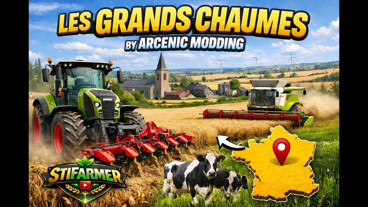 maps Les Grandes Chaumes by Arsenic Modding  on prepare les arbres fruitiers