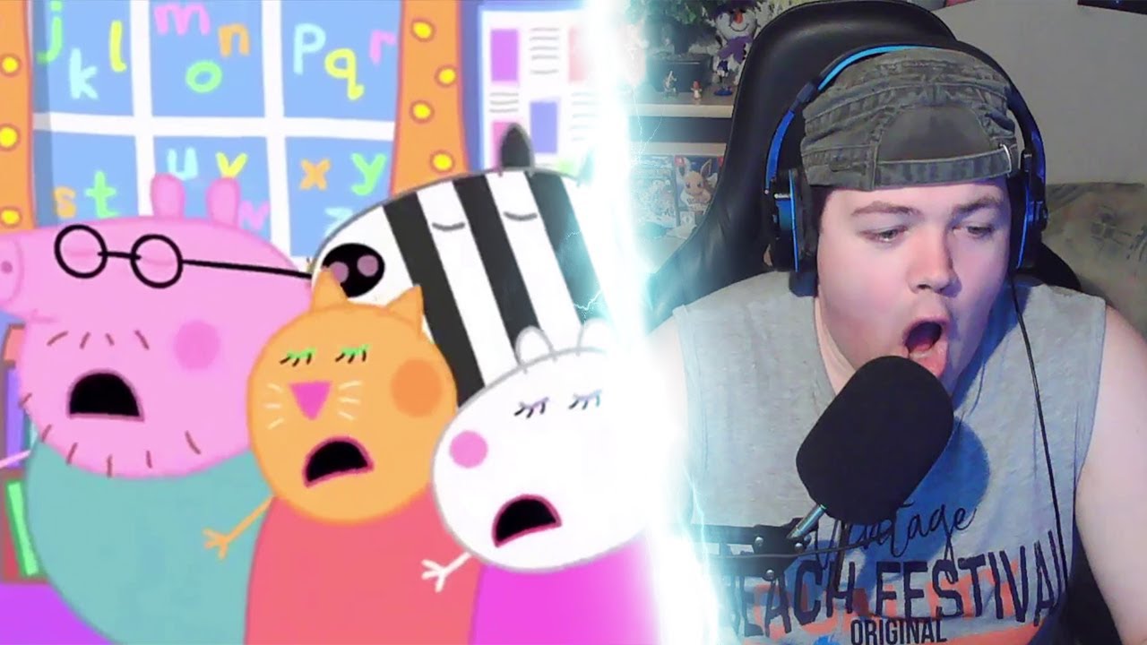 Opa Wutz überfährt Oma Wutz - Peppa Wutz YouTube Kacke | REAKTION