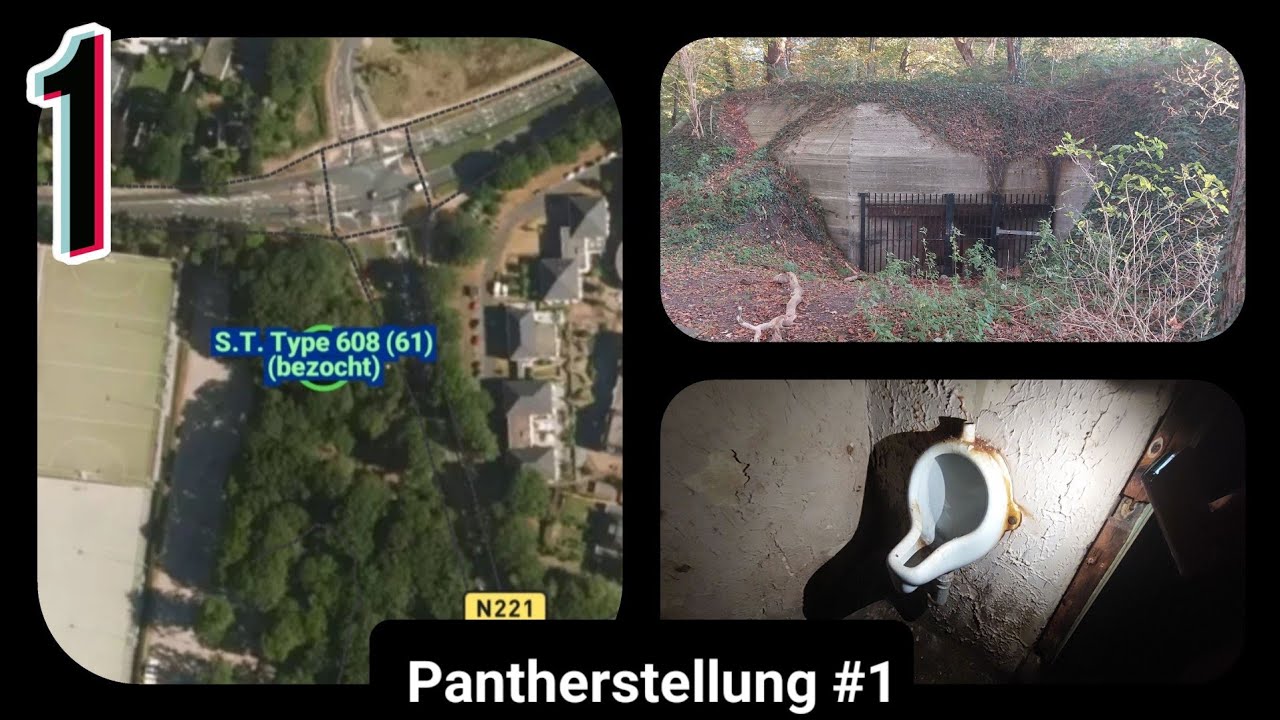 Ik bezocht een 608 Commandobunker met interieur er nog in | Pantherstellung #1 | Afl.1
