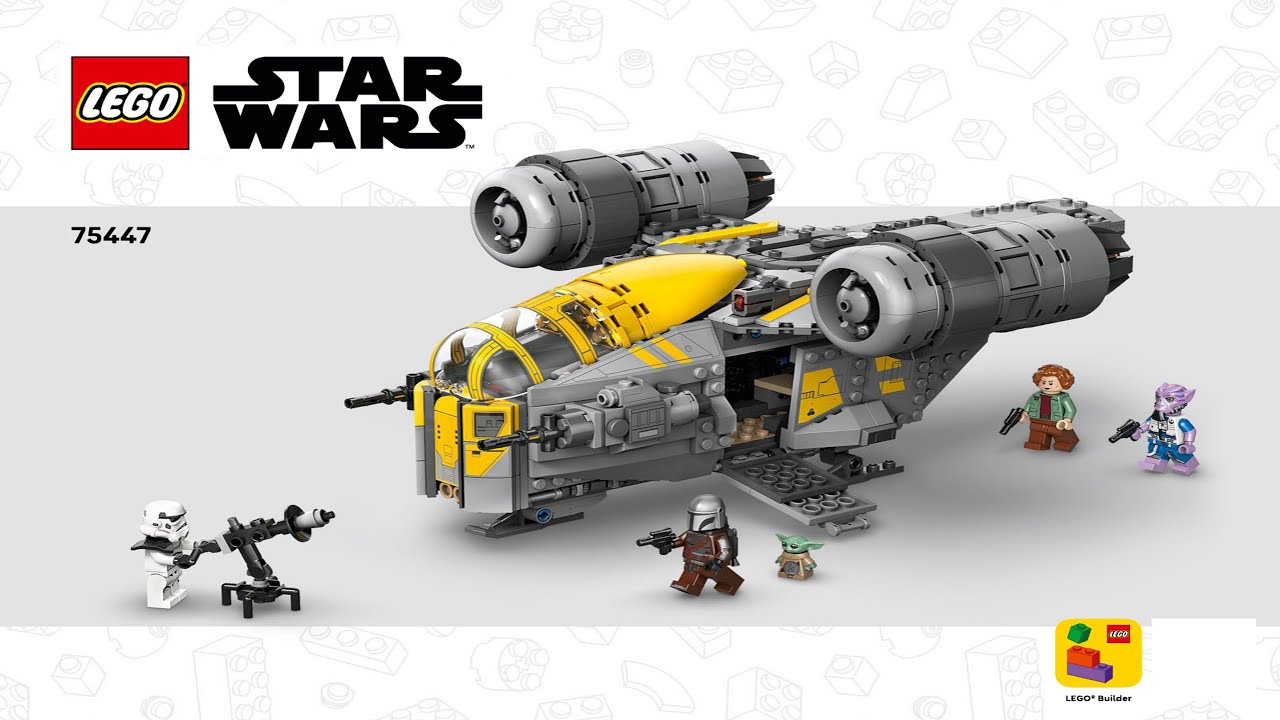 LEGO Instructions - Star Wars - 75447 - The Razor Crest - The Mandalorian and Grogu