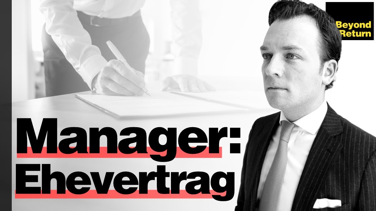 Ehevertrag: Gütertrennung vs. Modifizierte Zugewinngemeinschaft für Unternehmer, Manager, Investoren