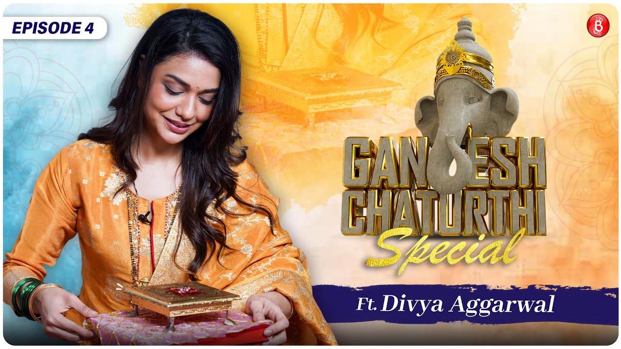 Divya Agarwal on Decorating Bappa Sthan Pat & Her Spiritual Journey |Exclusive with Bollywood Bubble