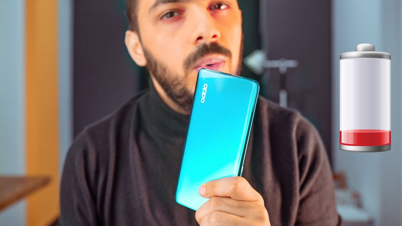 تجربة حقيقية صادمة لبطارية الموبايل الاكثر مبيعاً.. Oppo Reno 3