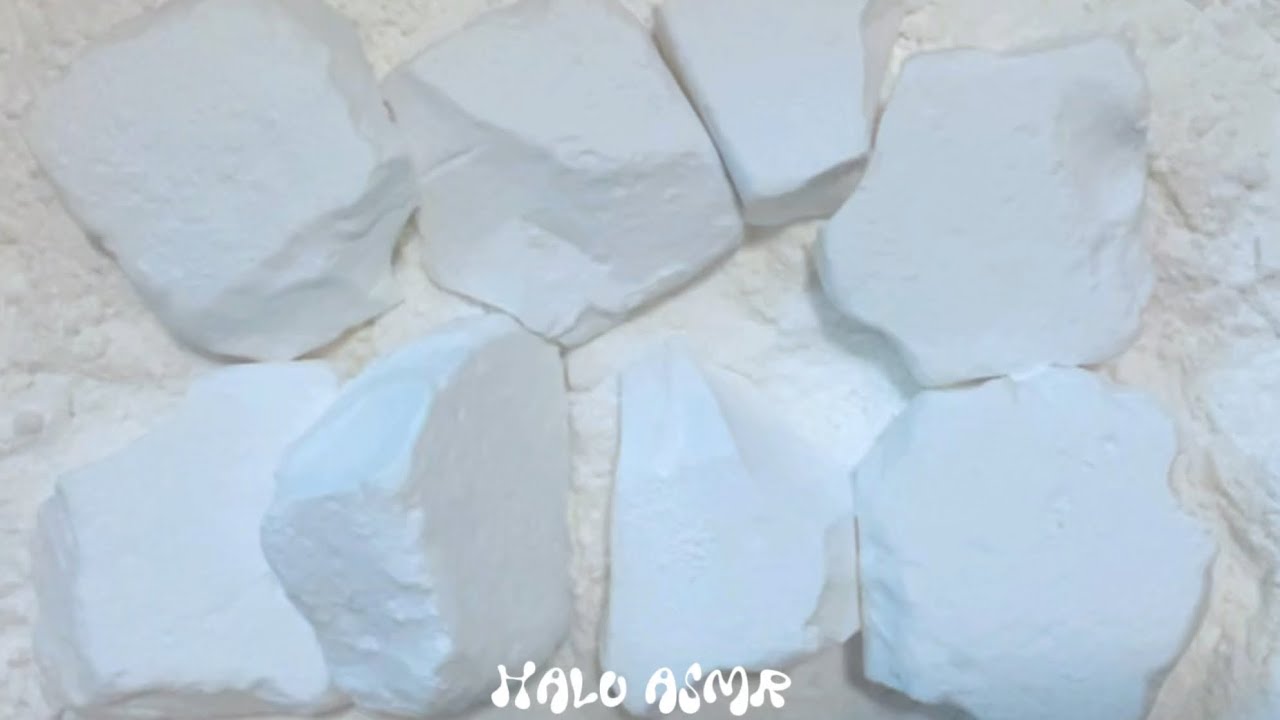 Pure White Crispy Magnesium Powder #gymchalk #crispy #asmr #satisfying