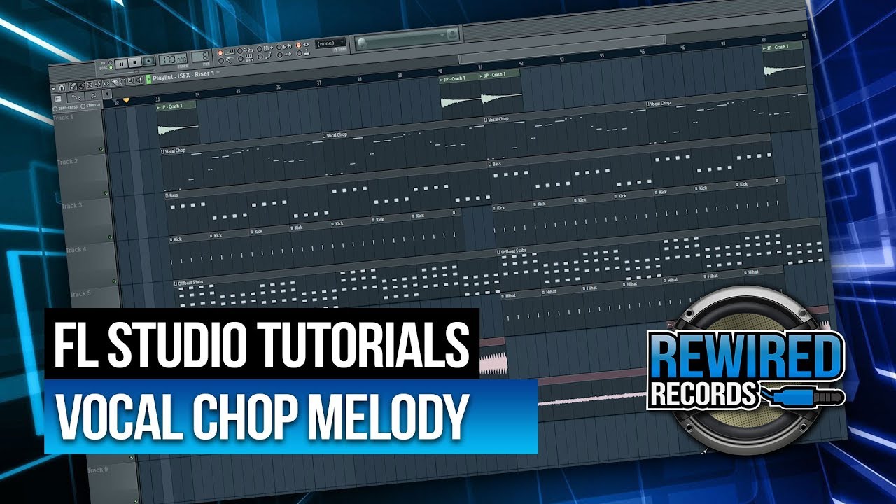 Vocal Chop Melody Tutorial - The Basics | FL STUDIO