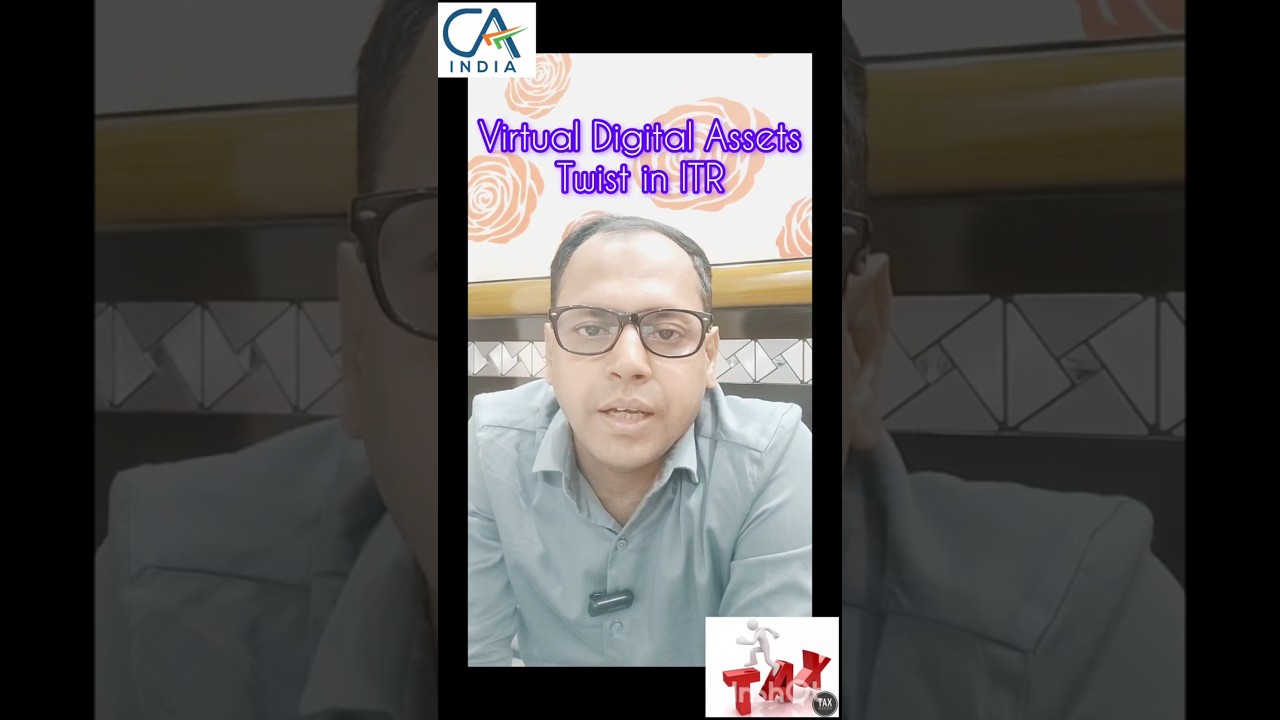How to Report Virtual Digital Assets in ITR | Tax Riders | CA Ankit Singal