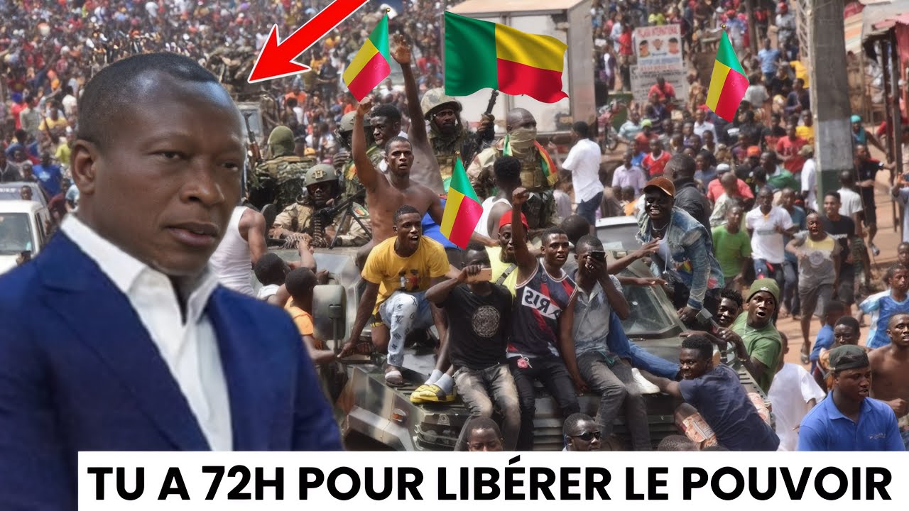Bénin en Feu : Le Peuple Donne 72h à Patrice Talon pour Quitter le Pouvoir
