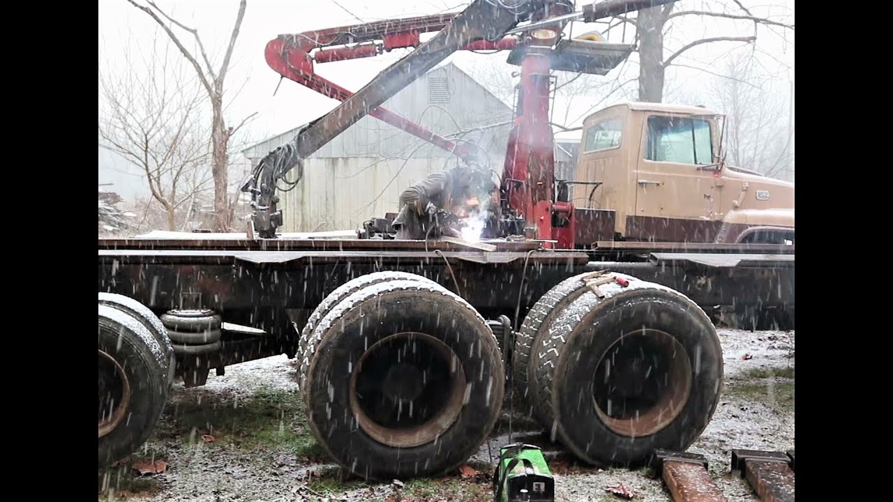 Log Truck Build 2020,Time Lapse