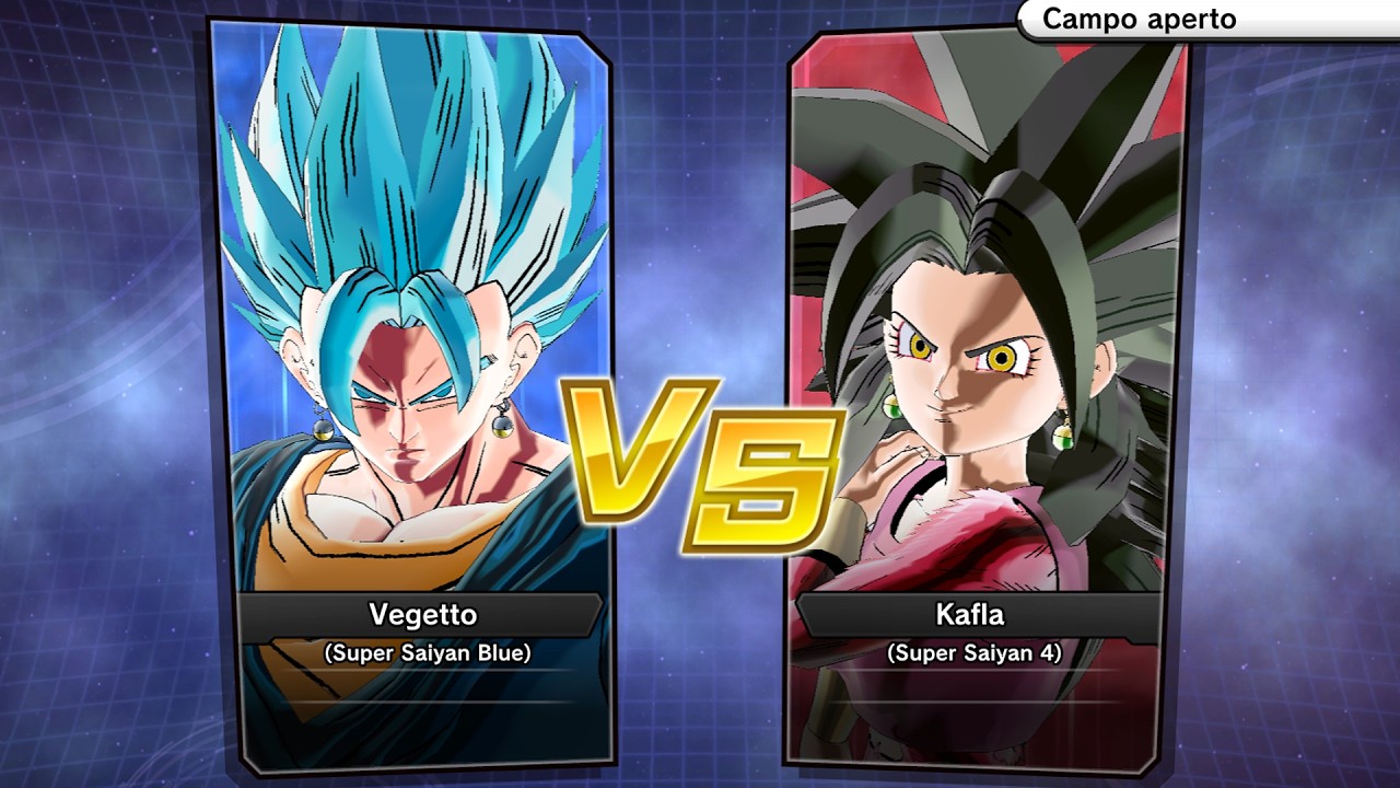 Xenoverse 2 - Requested match (PC): Vegetto Super Saiyan Blue vs Kafla Super Saiyan 4