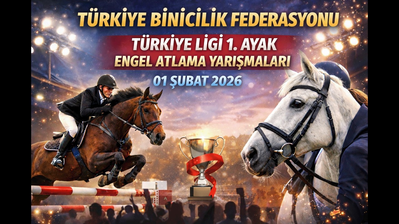 01 ŞUBAT 2026 - T&Uuml;RKİYE BİNİCİLİK FEDERASYONU T&Uuml;RKİYE LİGİ 1. AYAK ENGEL ATLAMA YARIŞMALARI