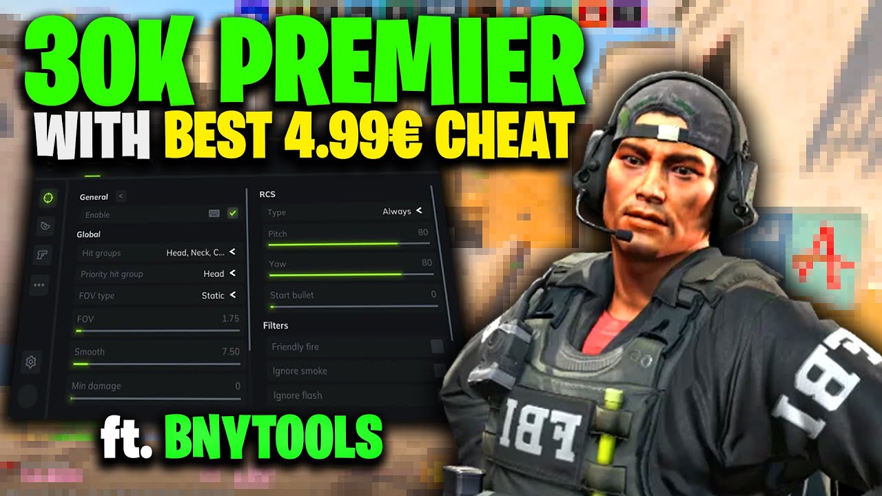 I Tried The BEST CS2 CHEAT !! (Easy 30K PREMIER) 😱😱