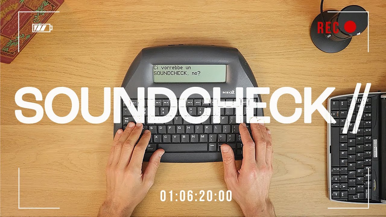 SOUNDCHECK // Alphasmart Neo 2 per scrivere senza distrazioni