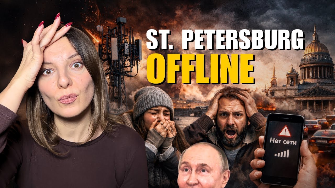 CHAOS AND PANIC IN ST. PETERSBURG: FULL MOBILE INTERNET SHUTDOWN Vlog 1262: War in Ukraine