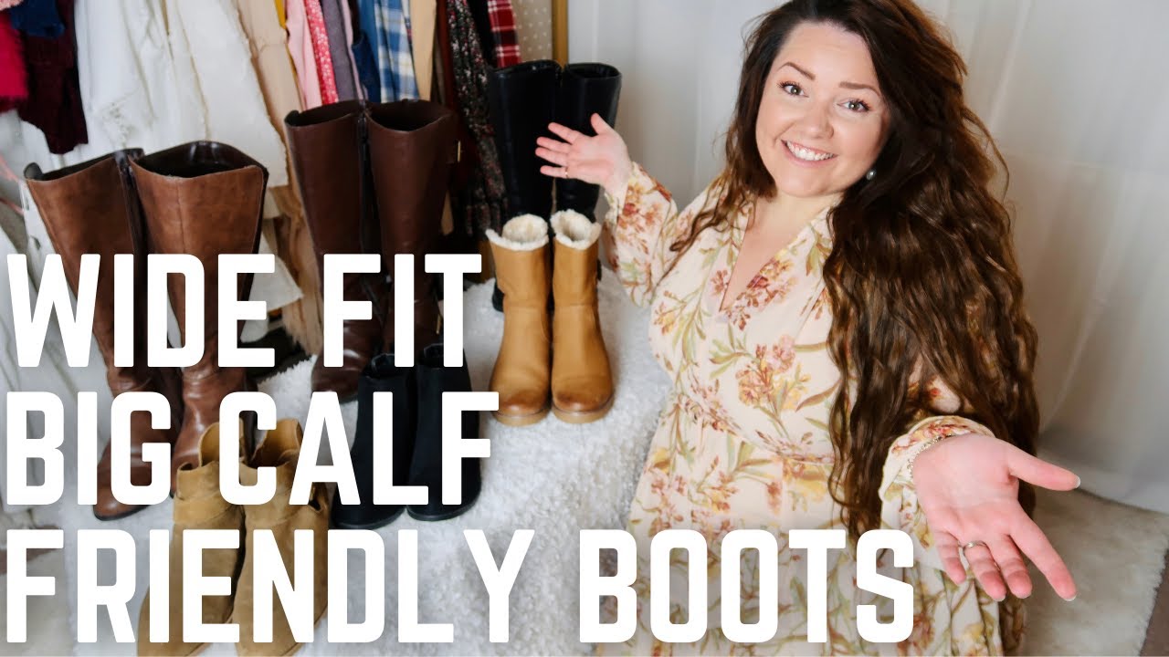 WIDE FIT & BIG CALF FRIENDLY BOOTS | UK Plus Size Fashion