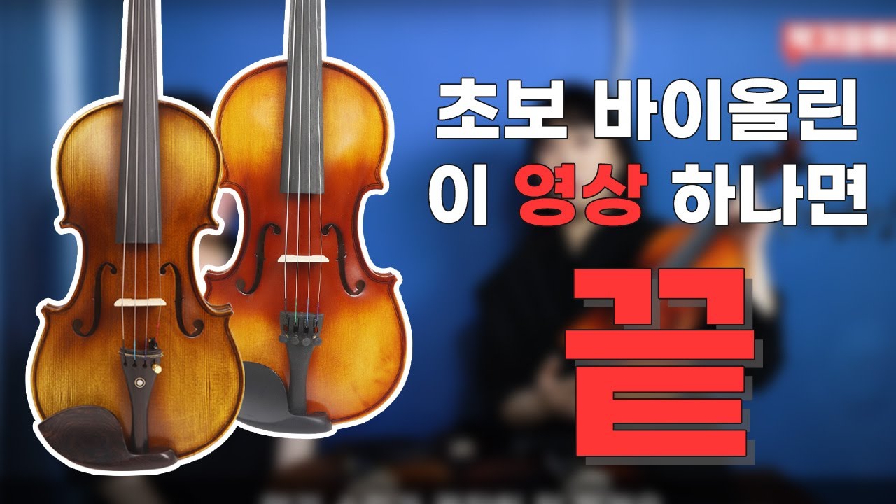 10만원 연습용 바이올린 추천 리뷰! 영창&심로바이올린 INST 시리즈! 왜 갓성비라 불리는가?