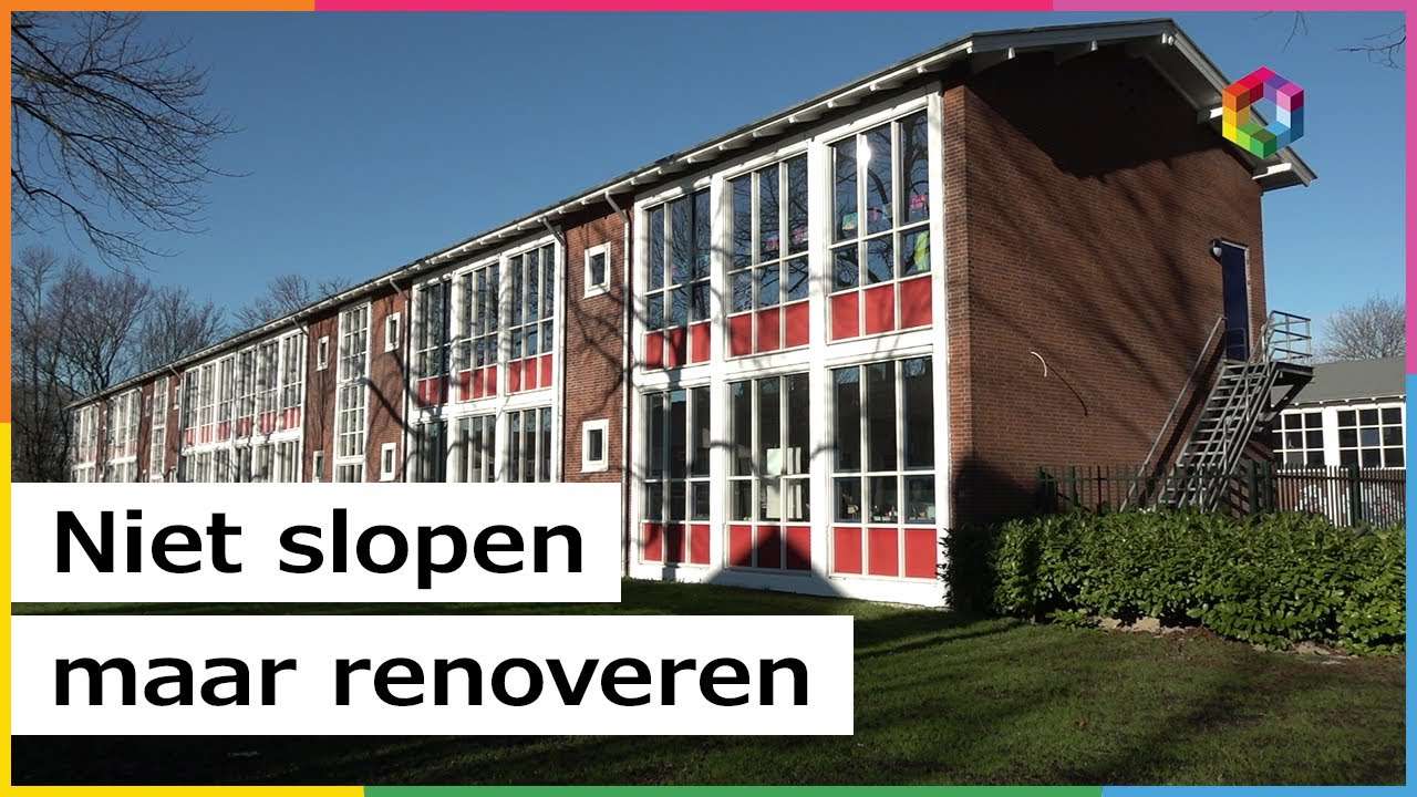 Renovatie voor behoud karakteristieke scholen