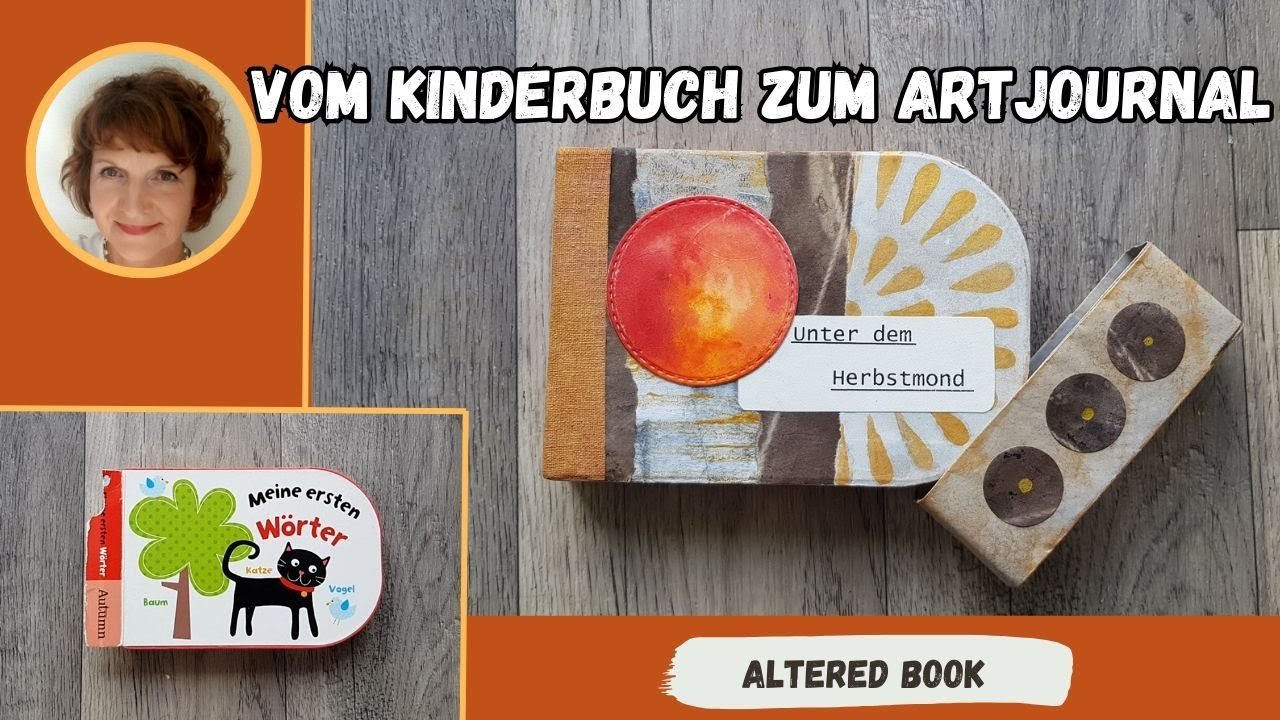Art-Journal aus einem alten Kinderbuch ♥ altered book ♥ Upcycling ♥ kreatives Upcycling