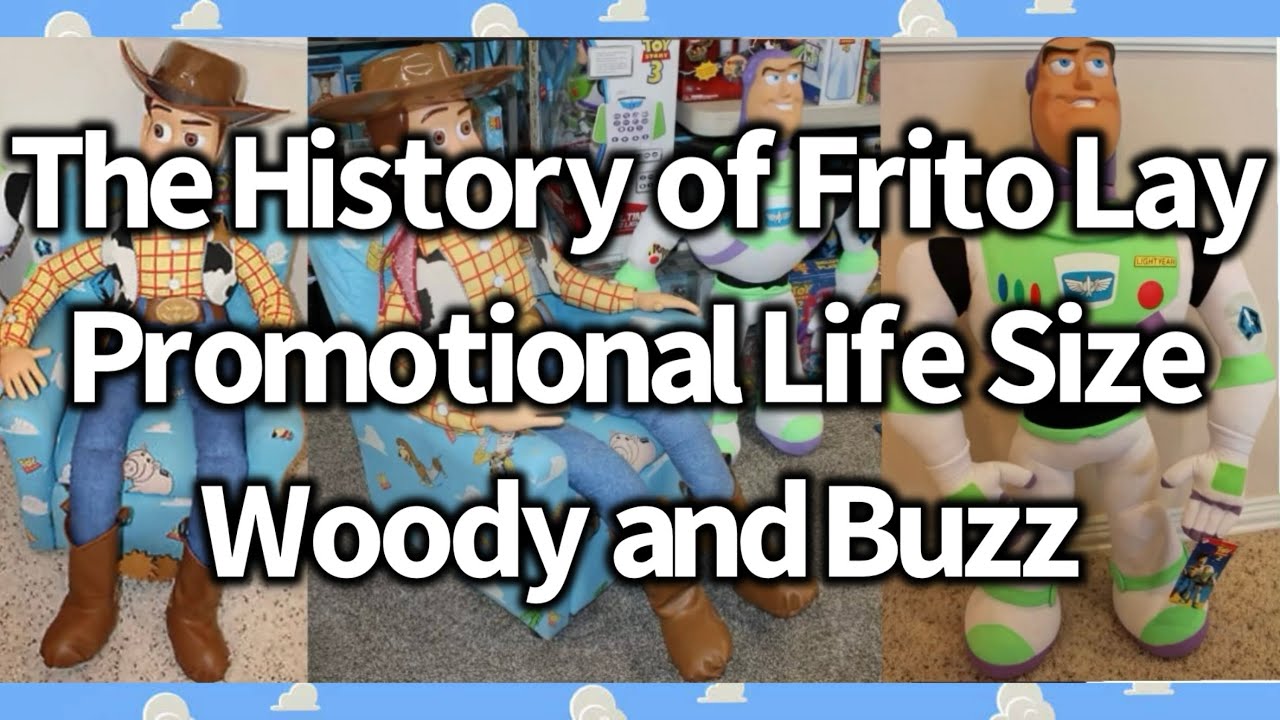 The History of Frito Lay Promotional Life Size Woody and Buzz