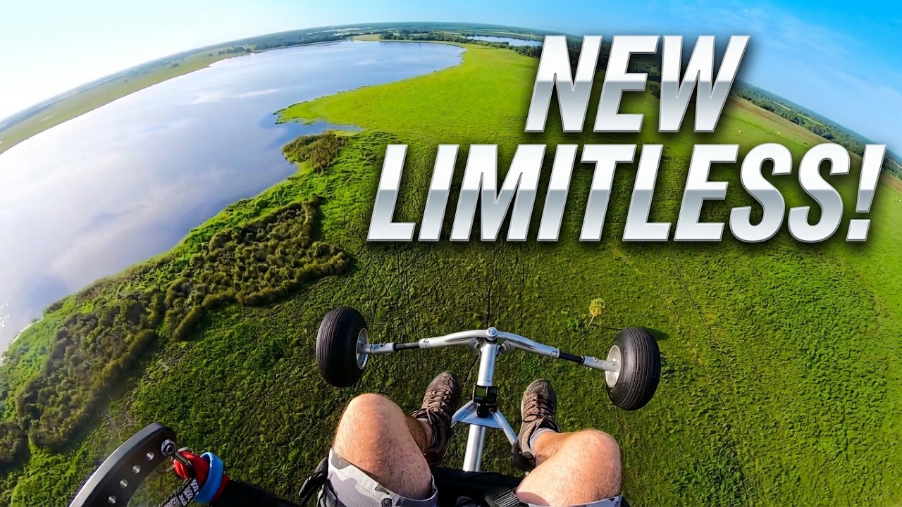 My new Limitless Paramotor from Aviator - Lake Whales, FL