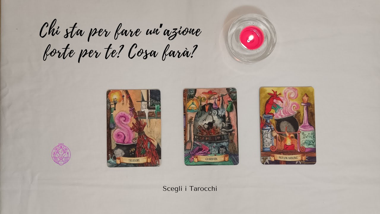 😎❤ Chi sta per fare un'azione forte per te? Cosa farà? 🔮 Scegli i tarocchi